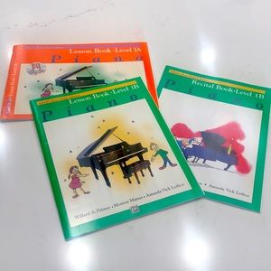 Piano lesson books for children